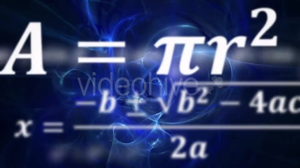 Math Equations Flying and Disappearing in Distance Videohive 21010660 Motion Graphics Image 6
