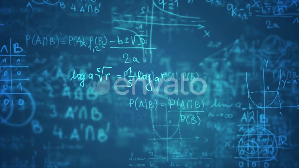 Math Formulas World Videohive 22619433 Motion Graphics Image 2