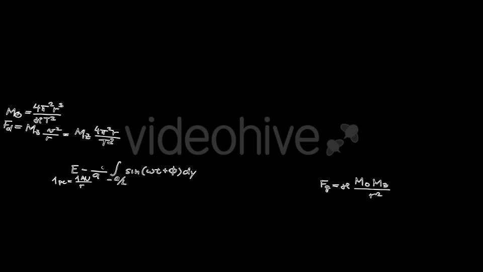 Mathematical Formulas Videohive 15102312 Motion Graphics Image 1