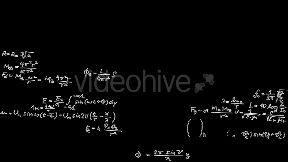 Mathematical Formulas Videohive 15102312 Motion Graphics Image 2