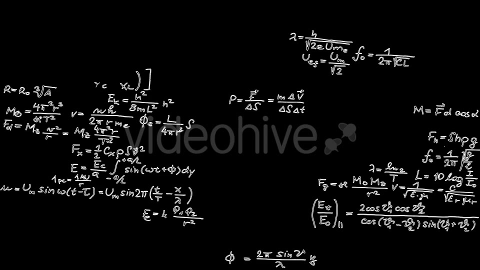Mathematical Formulas Videohive 15102312 Motion Graphics Image 3