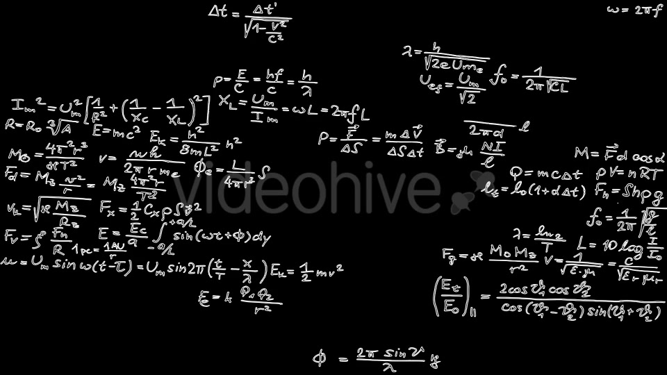 Mathematical Formulas Videohive 15102312 Motion Graphics Image 4
