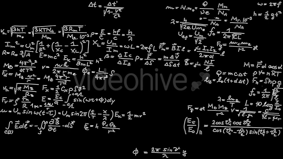 Mathematical Formulas Videohive 15102312 Motion Graphics Image 5