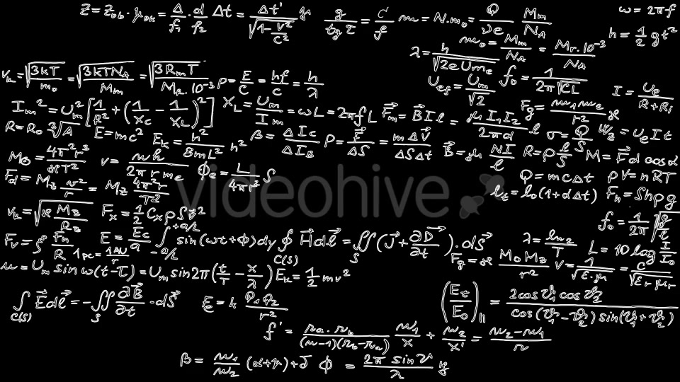 Mathematical Formulas Videohive 15102312 Motion Graphics Image 6