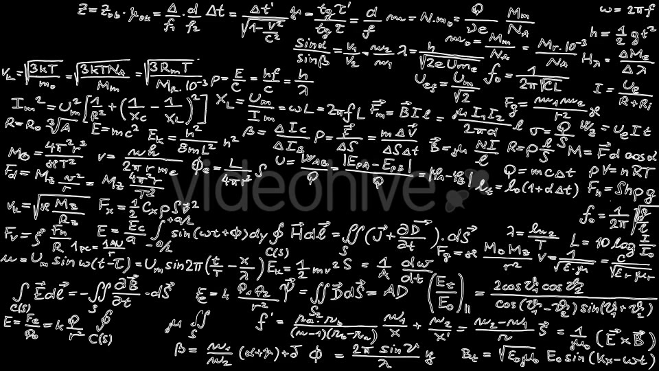 Mathematical Formulas Videohive 15102312 Motion Graphics Image 7
