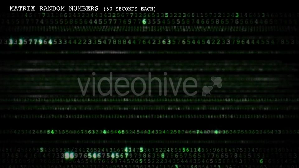 Matrix Binary and Number Code Videohive 16730371 Motion Graphics Image 12