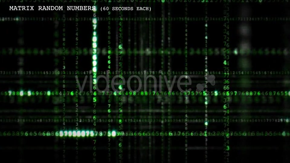 Matrix Binary and Number Code Videohive 16730371 Motion Graphics Image 13