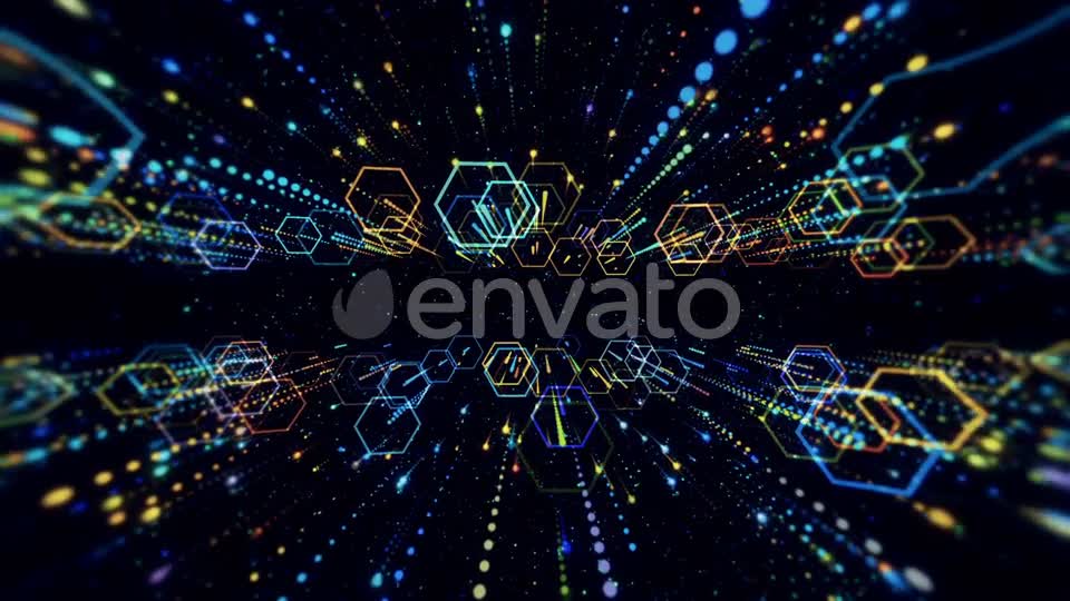 Matrix of Hexagons Videohive 22628165 Motion Graphics Image 1