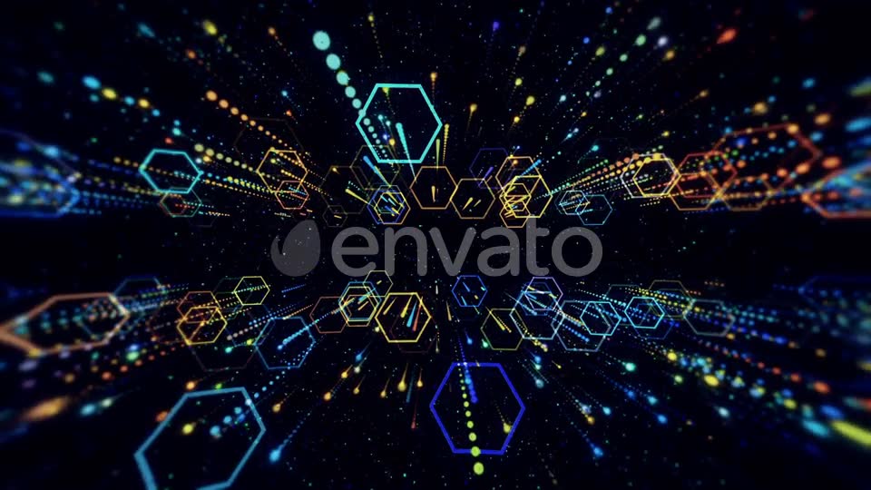Matrix of Hexagons Videohive 22628165 Motion Graphics Image 2