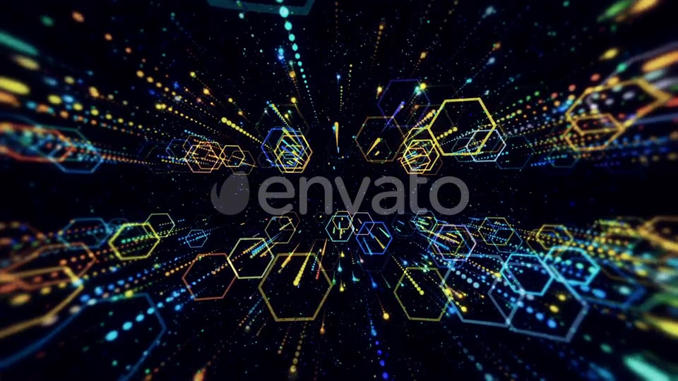 Matrix of Hexagons Videohive 22628165 Motion Graphics Image 3