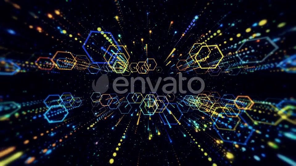 Matrix of Hexagons Videohive 22628165 Motion Graphics Image 4