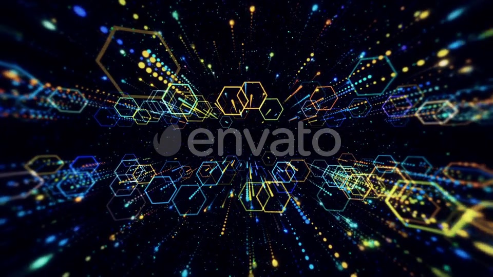 Matrix of Hexagons Videohive 22628165 Motion Graphics Image 5