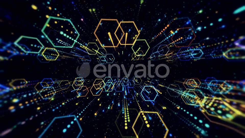 Matrix of Hexagons Videohive 22628165 Motion Graphics Image 6