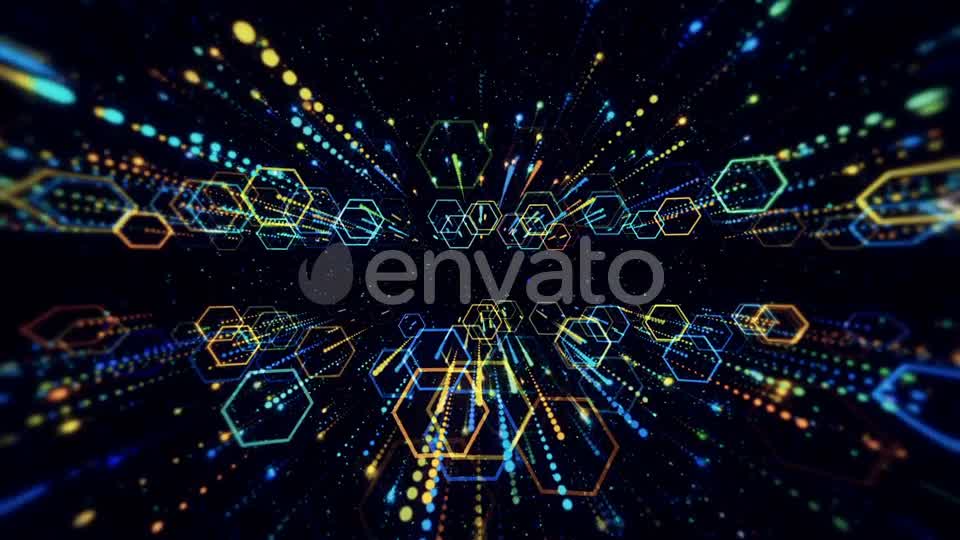 Matrix of Hexagons Videohive 22628165 Motion Graphics Image 9