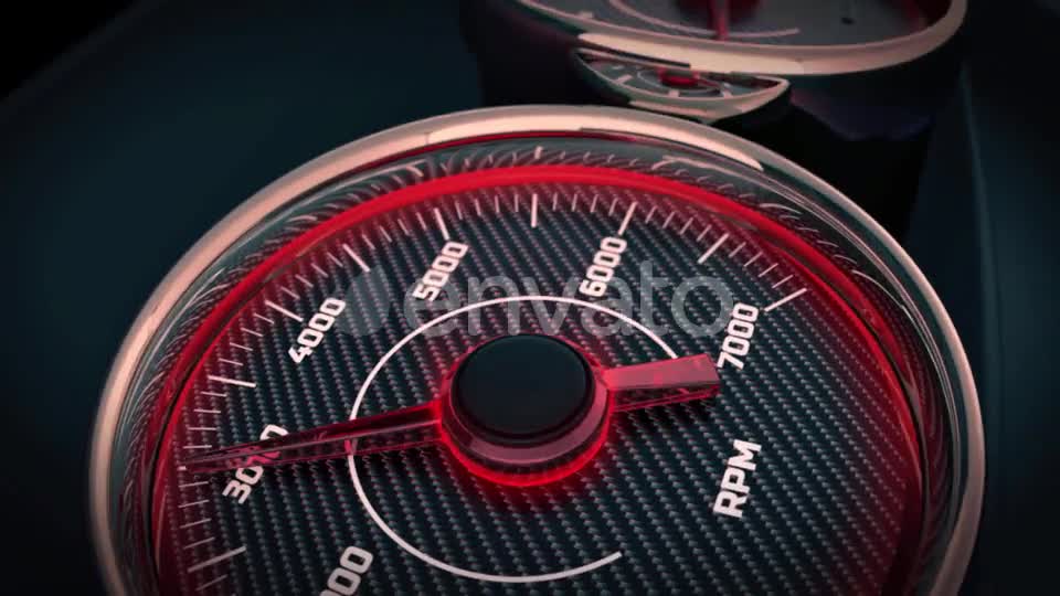 Max Speed on Car Gauges Videohive 22484473 Motion Graphics Image 1