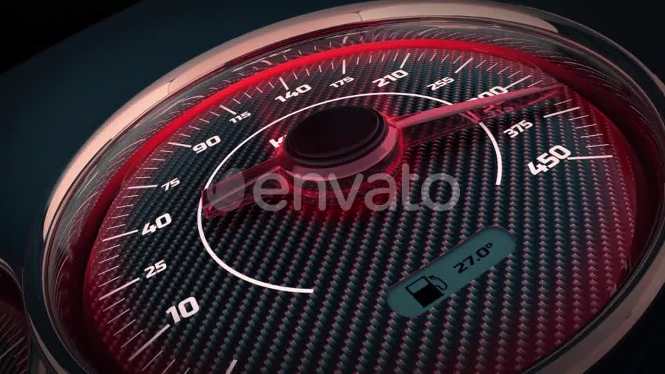 Max Speed on Car Gauges Videohive 22484473 Motion Graphics Image 7