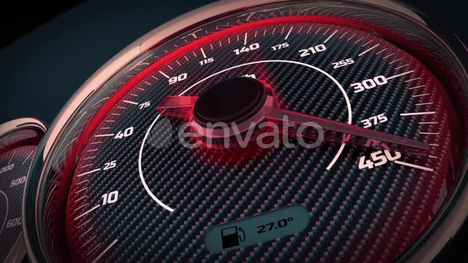Max Speed on Car Gauges Videohive 22484473 Motion Graphics Image 8