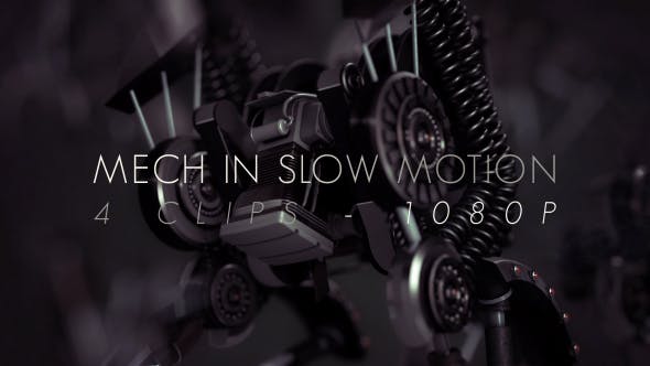 Mech in Slow Motion - 20544309 Videohive Download