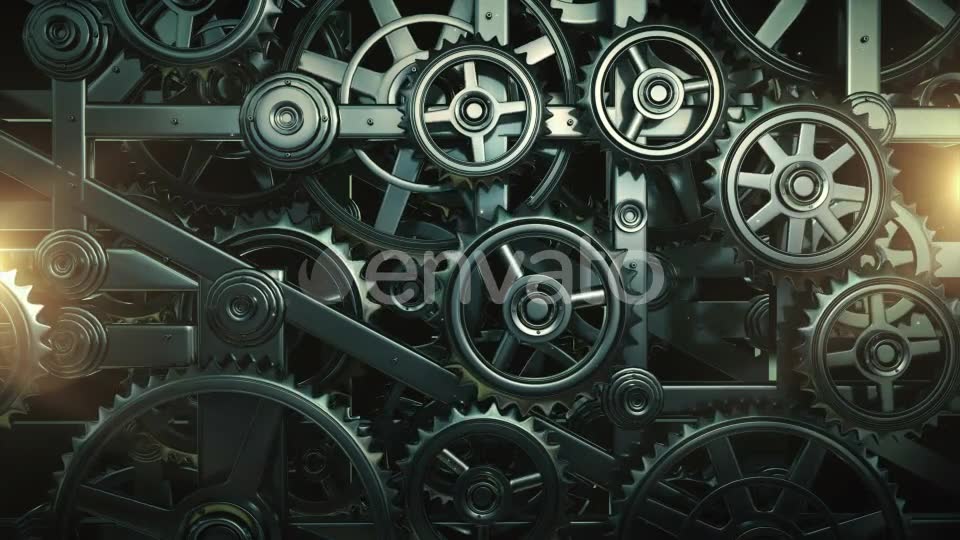 Mechanical Gears Videohive 22541091 Motion Graphics Image 2
