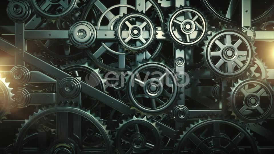 Mechanical Gears Videohive 22541091 Motion Graphics Image 3