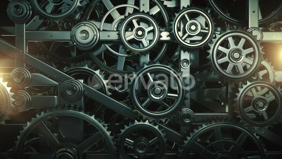 Mechanical Gears Videohive 22541091 Motion Graphics Image 5