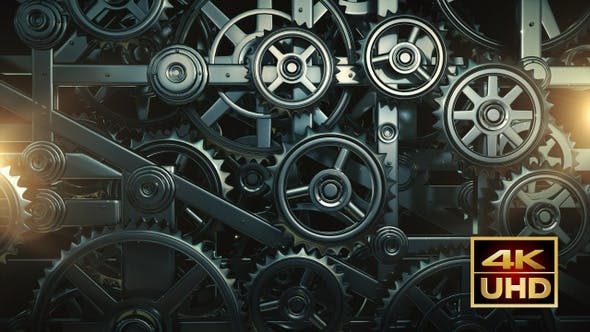 Mechanical Gears - Download 22541091 Videohive