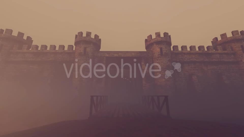 Medieval Castle Dark Weather Videohive 18486076 Motion Graphics Image 1