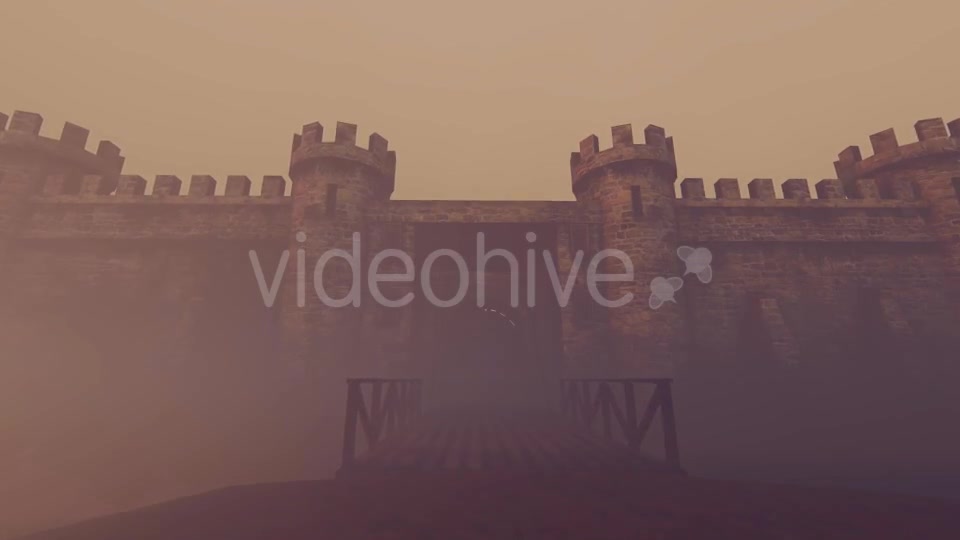 Medieval Castle Dark Weather Videohive 18486076 Motion Graphics Image 2