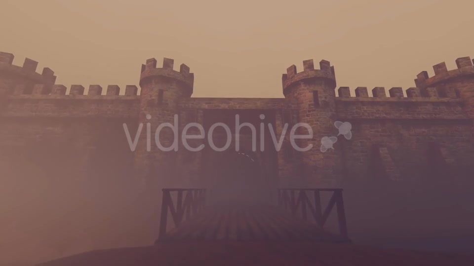 Medieval Castle Dark Weather Videohive 18486076 Motion Graphics Image 3