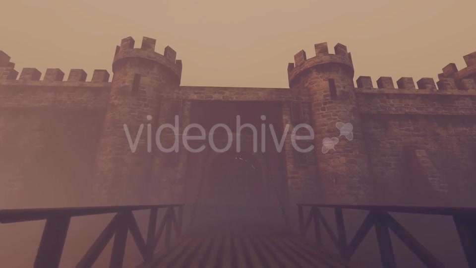Medieval Castle Dark Weather Videohive 18486076 Motion Graphics Image 7
