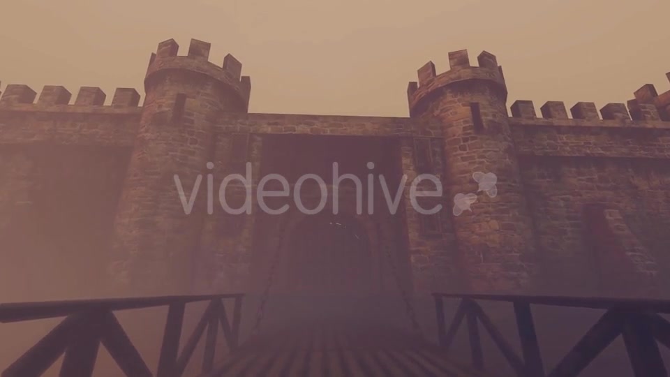 Medieval Castle Dark Weather Videohive 18486076 Motion Graphics Image 8