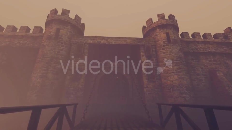 Medieval Castle Dark Weather Videohive 18486076 Motion Graphics Image 9