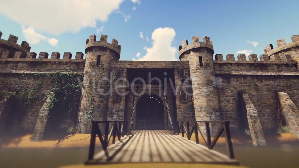 Medieval Castle Sunny Day Videohive 18486055 Motion Graphics Image 4