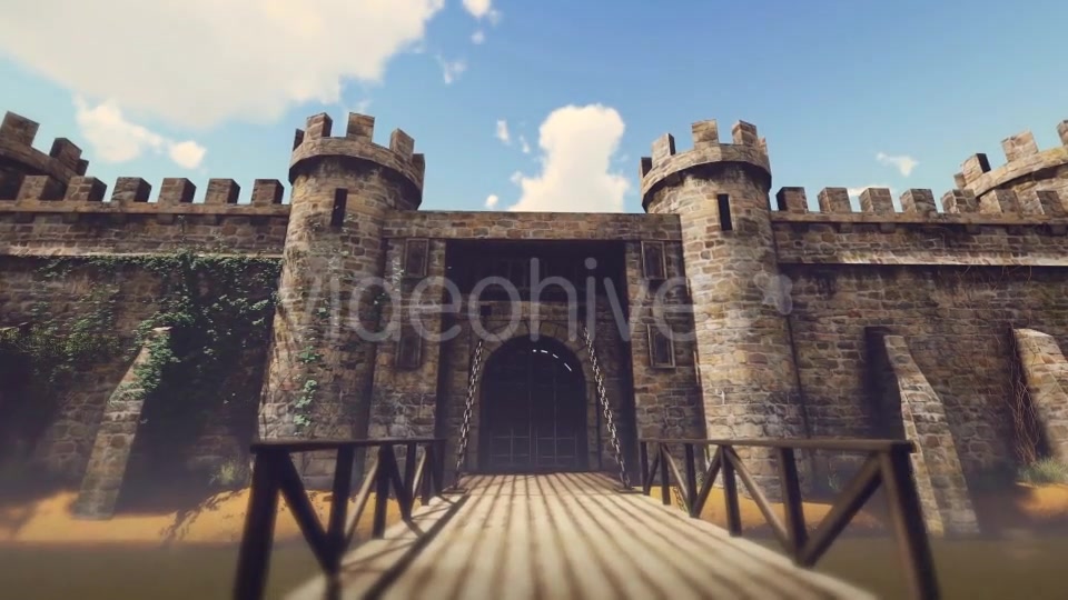 Medieval Castle Sunny Day Videohive 18486055 Motion Graphics Image 5