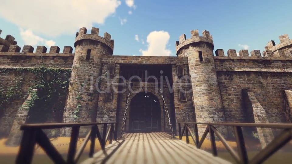 Medieval Castle Sunny Day Videohive 18486055 Motion Graphics Image 6
