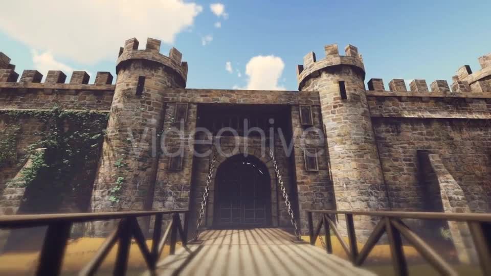 Medieval Castle Sunny Day Videohive 18486055 Motion Graphics Image 7
