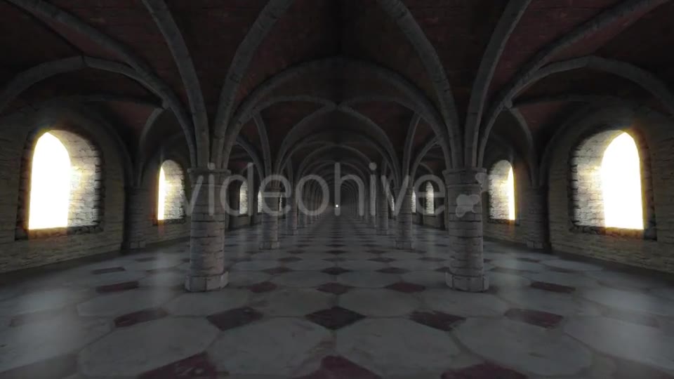 Medieval Hall Infinite Walk Videohive 15926882 Motion Graphics Image 10