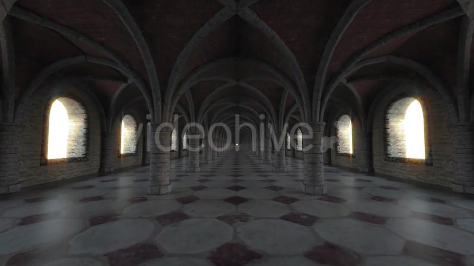 Medieval Hall Infinite Walk Videohive 15926882 Motion Graphics Image 4