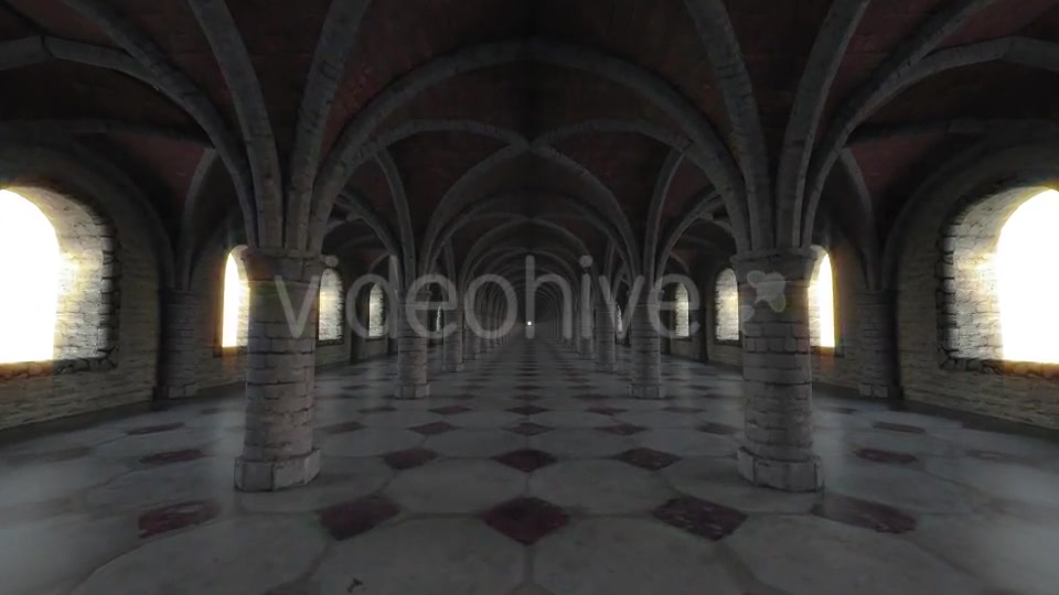 Medieval Hall Infinite Walk Videohive 15926882 Motion Graphics Image 6
