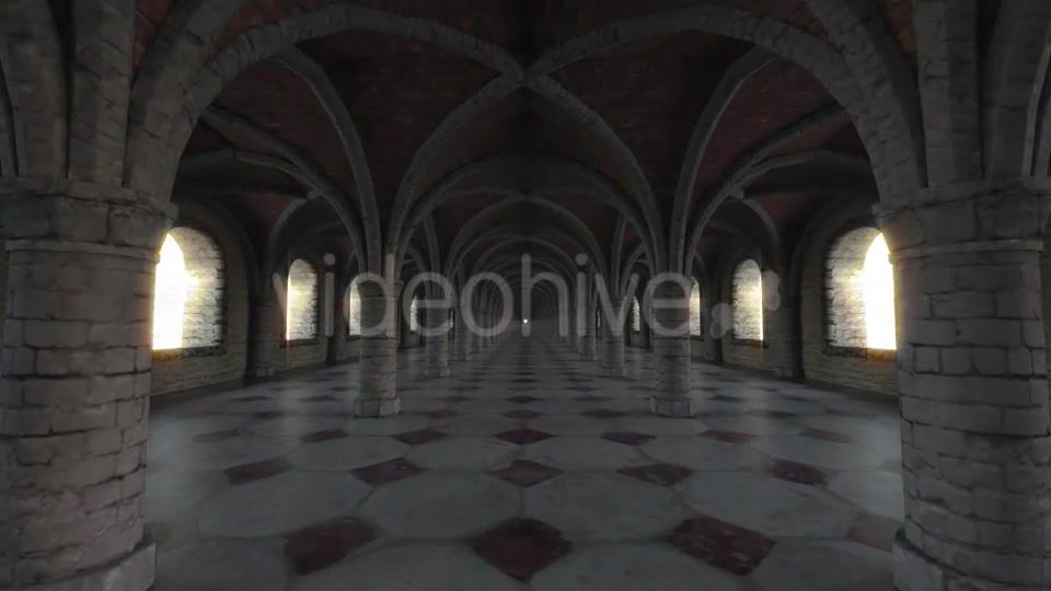 Medieval Hall Infinite Walk Videohive 15926882 Motion Graphics Image 8