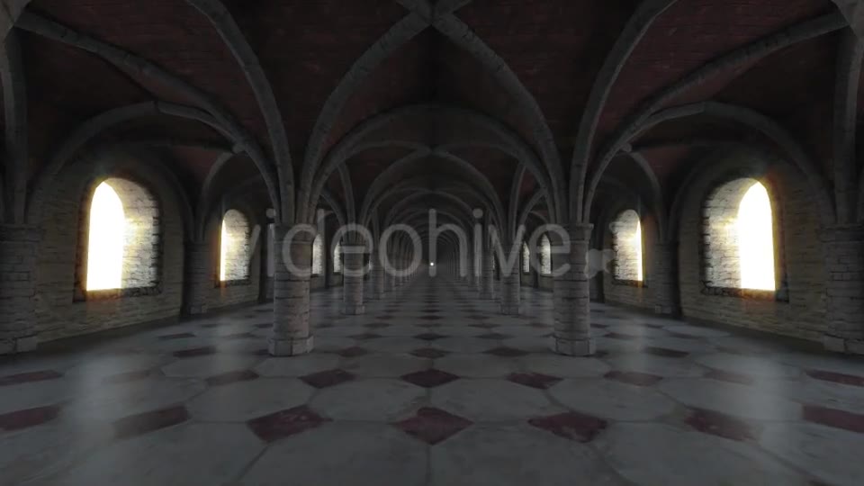 Medieval Hall Infinite Walk Videohive 15926882 Motion Graphics Image 9
