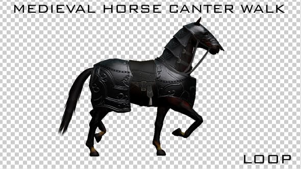 Medieval Horse Canter Walk - 19775292 Videohive Download