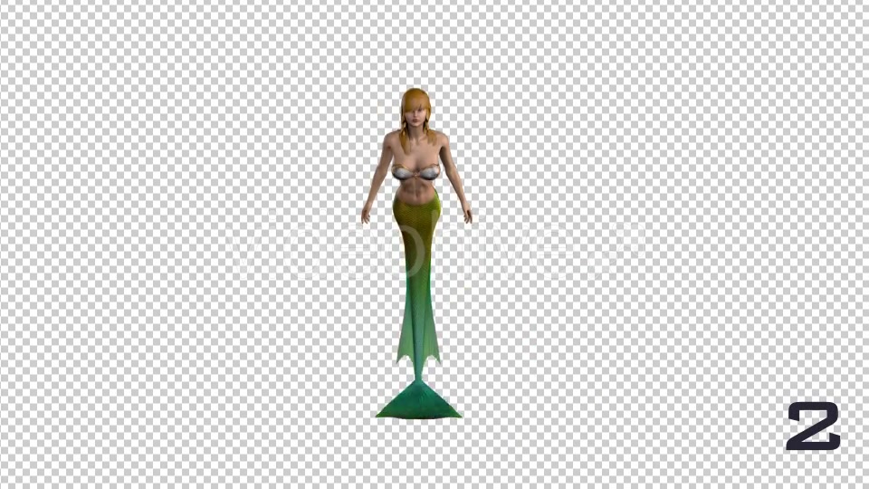 Mermaid Swimming 3 Scene Videohive 21366027 Motion Graphics Image 4
