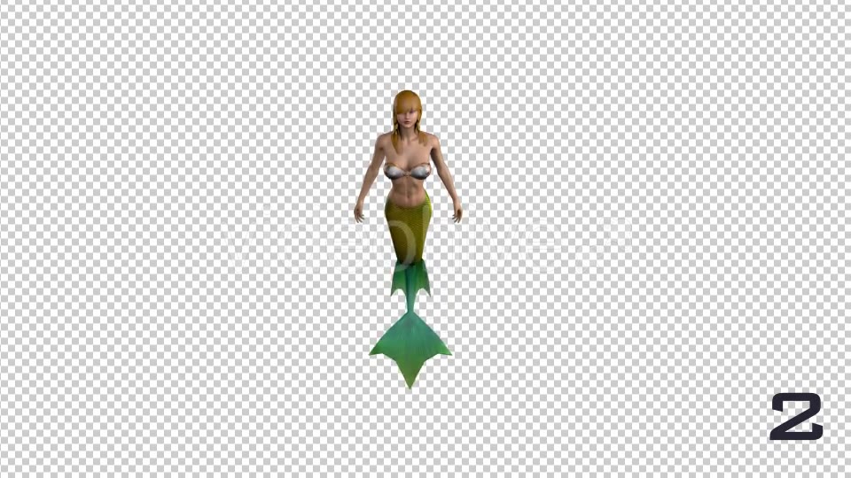 Mermaid Swimming 3 Scene Videohive 21366027 Motion Graphics Image 5