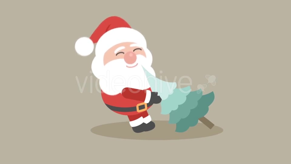 Merry Christmas Santa Claus Animation Pack Videohive 21075230 Motion Graphics Image 10