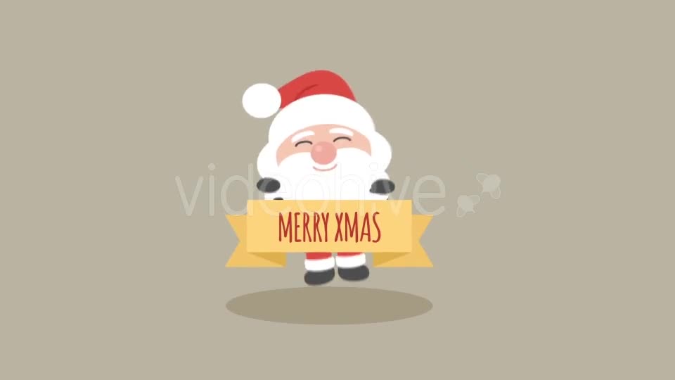 Merry Christmas Santa Claus Animation Pack Videohive 21075230 Motion Graphics Image 2
