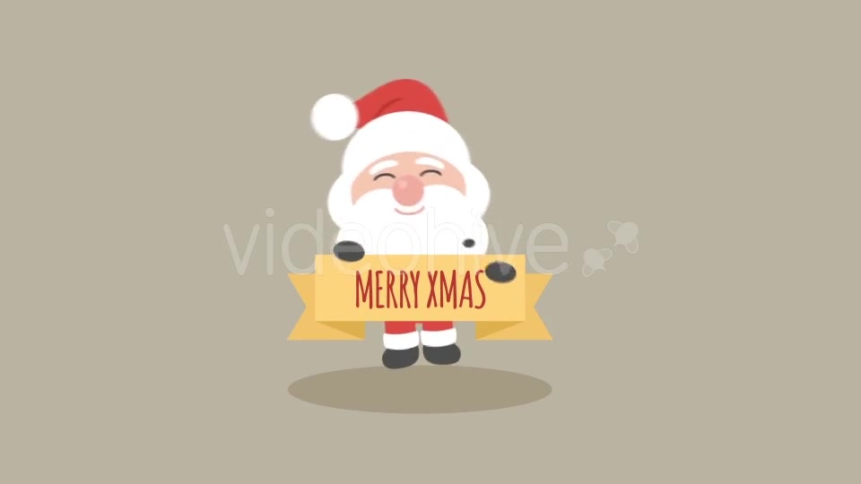 Merry Christmas Santa Claus Animation Pack Videohive 21075230 Motion Graphics Image 3