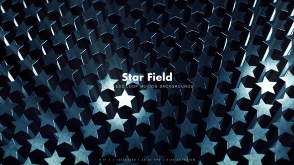 Metal Star Field - Videohive Download 10143049
