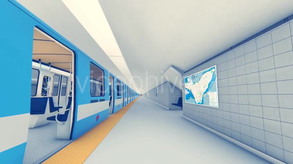 Metro Station Subway Architecture Videohive 18027831 Motion Graphics Image 1
