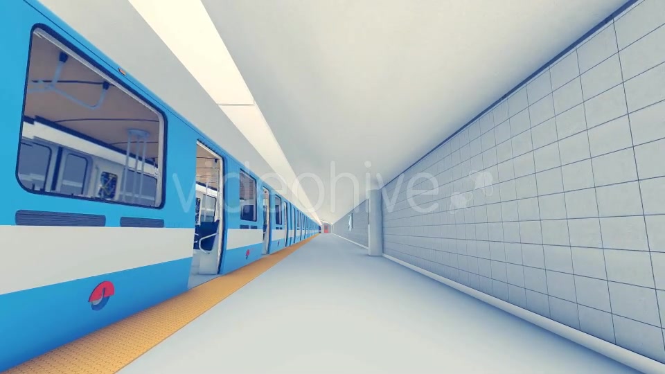 Metro Station Subway Architecture Videohive 18027831 Motion Graphics Image 7